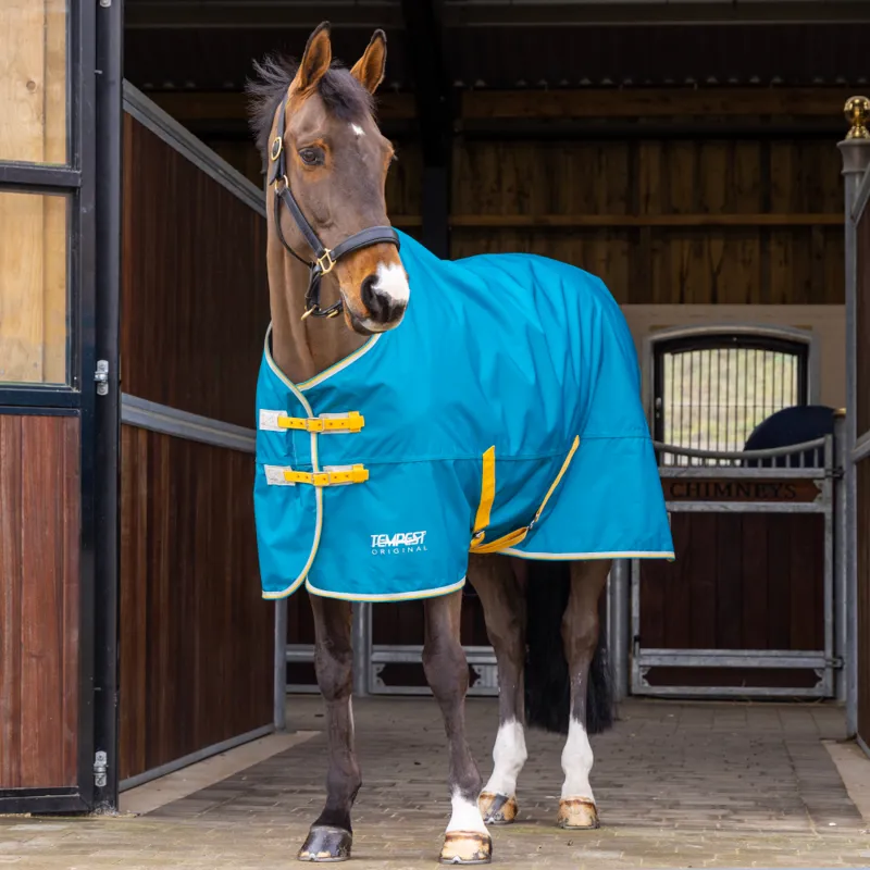Shires Tempest Original 50 Turnout Rug Blue-1